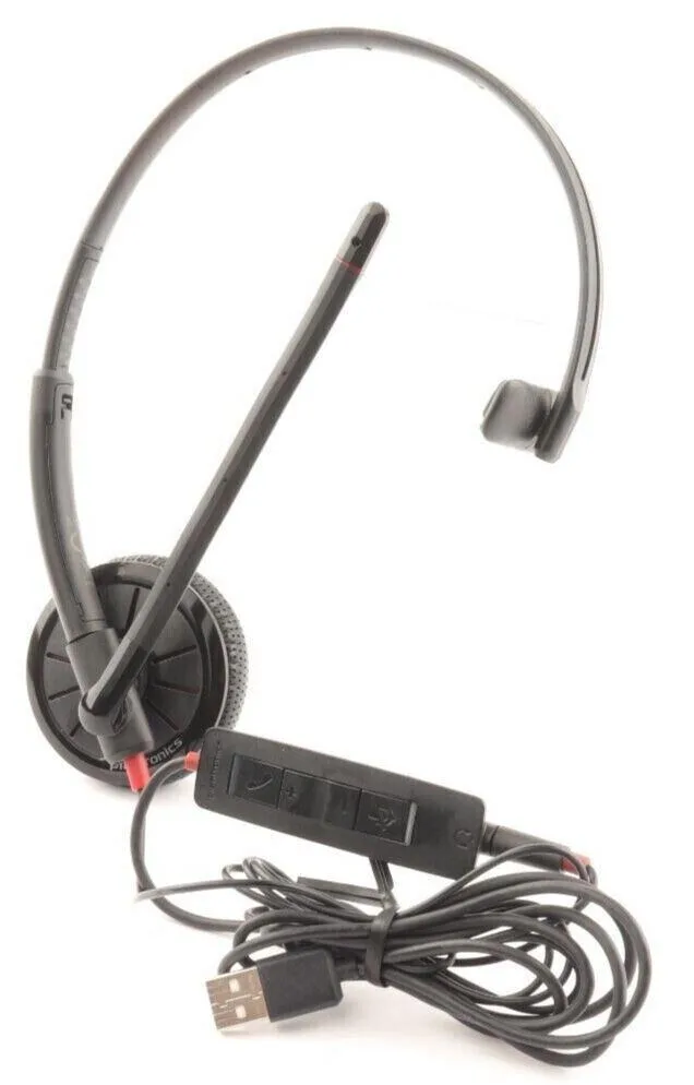 Plantronics Plantronics Blackwire 300 315T Mono USB Wired Headset — product photo