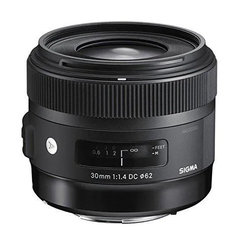 SIGMA SIGMA 30mm f/1.4 DC HSM Art Lens for Canon EF (Black) - International Version — product photo