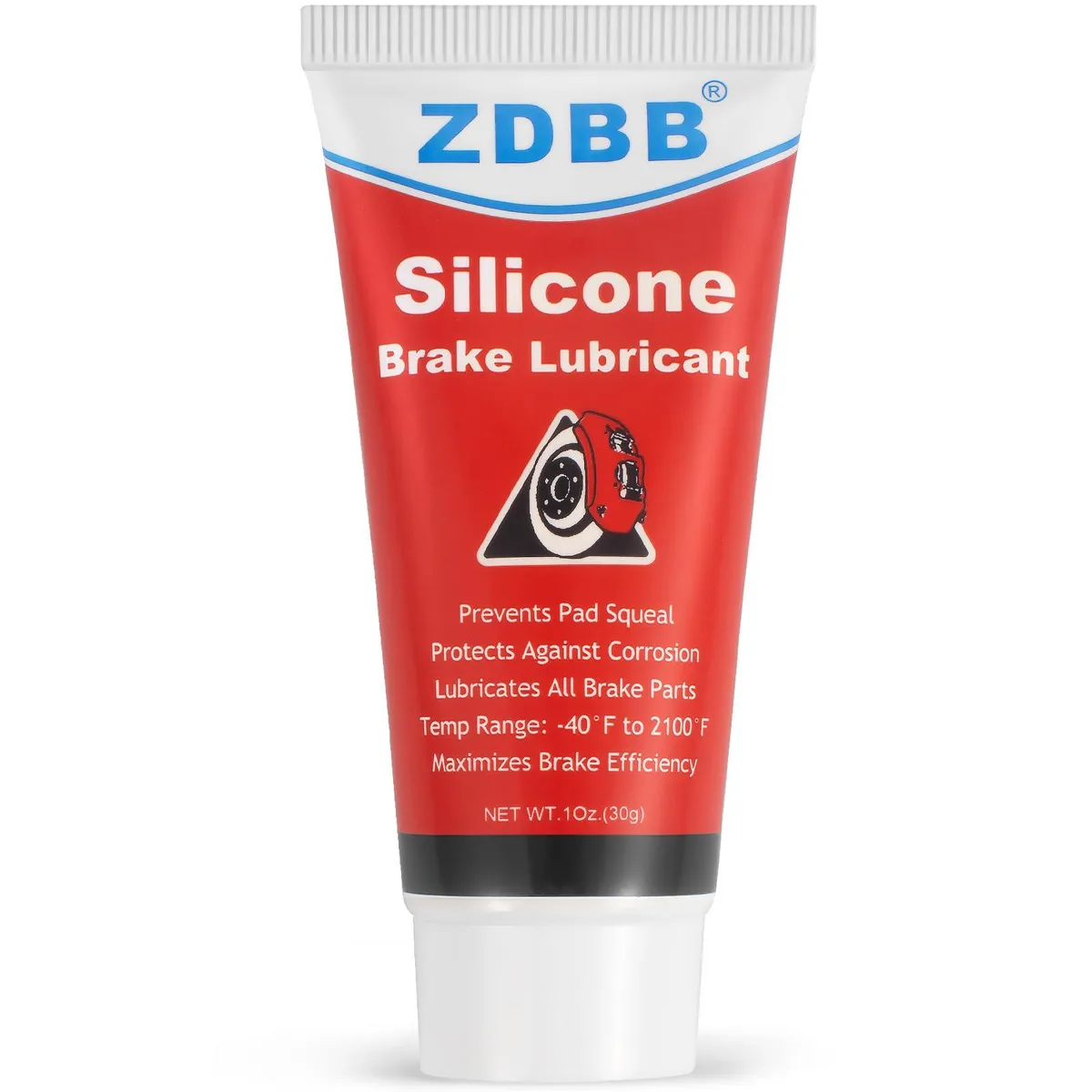 Small white tube of silicone brake caliper grease, 1oz