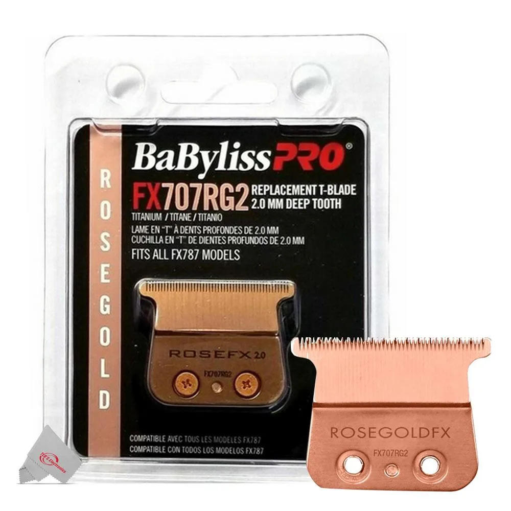 Babyliss Pro Babyliss Pro FX707RG2 Rose Gold T-Blade 2.0mm — product photo