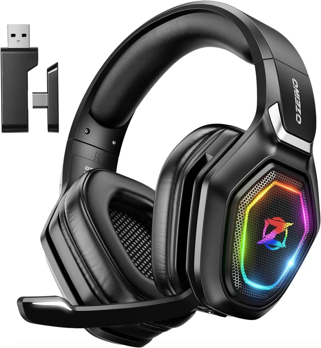 BFKK BFKK 2.4GHz Wireless Gaming Headset Black 50mm 30h — product photo