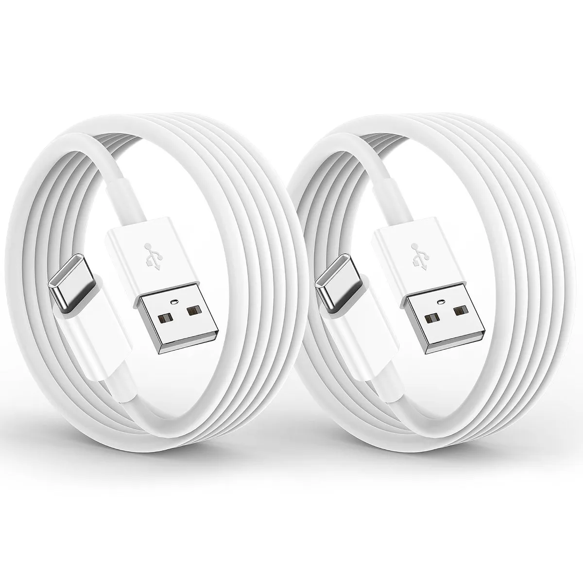 Kootion Kootion USB-A to USB-C CarPlay Cable 2-Pack 3ft White — product photo