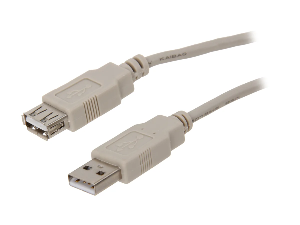Nippon Labs Nippon Labs USB-6-MF USB 2.0 A male to A female extension cable beige — product photo