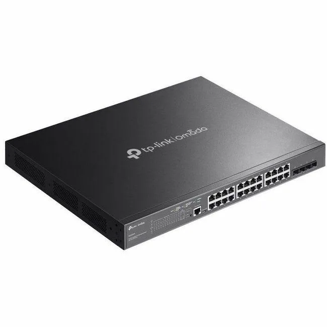 TP-Link TP-Link 28-Port Gigabit L2+ Managed Switch 24-Port PoE+ 384 W network switch — product photo
