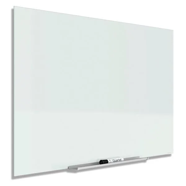 Quartet Quartet G8548IMW InvisaMount Magnetic Glass Board 85 x 48 White — product photo