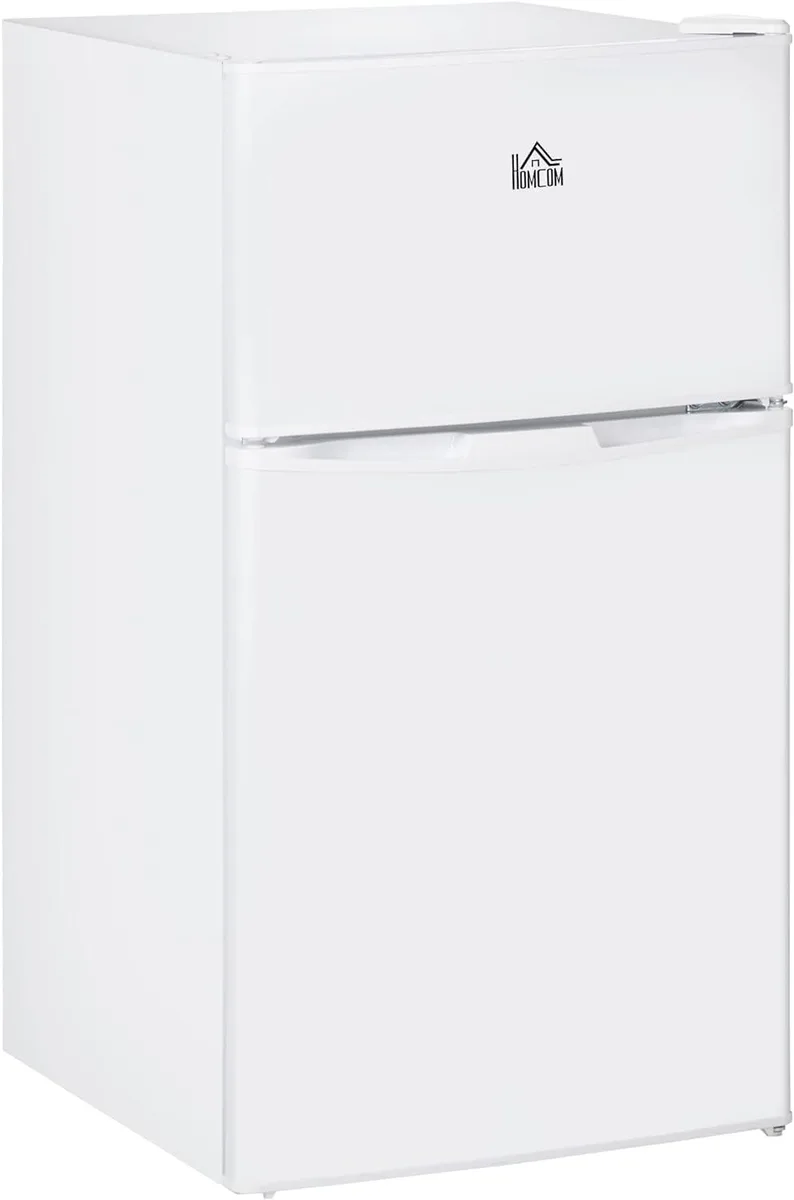 PISKEKAT PISKEKAT 3.2 Cu.Ft Mini Fridge with Freezer White — product photo