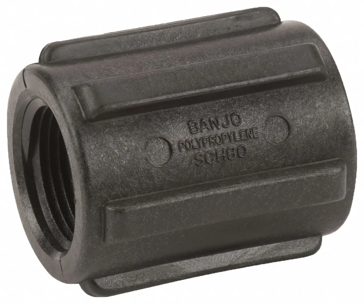 Banjo Banjo RC100-075 Reducing Coupling 1" x 3/4" Schedule 80 300 psi trap — product photo