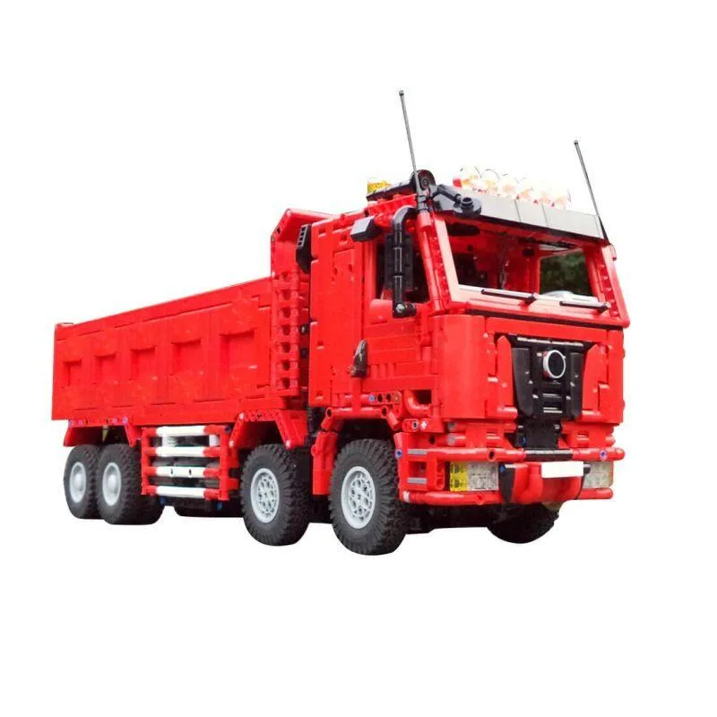 ZITIANYOUBUILD ZITIANYOUBUILD Custom MOC-198225 RC Pneumatic Dump Truck 5152 PCS — product photo