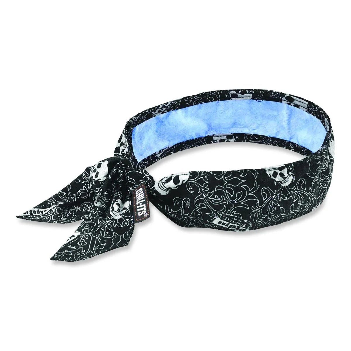 Ergodyne Ergodyne Chill-Its 6700CT Cooling Bandana PVA Skulls 12569 — product photo