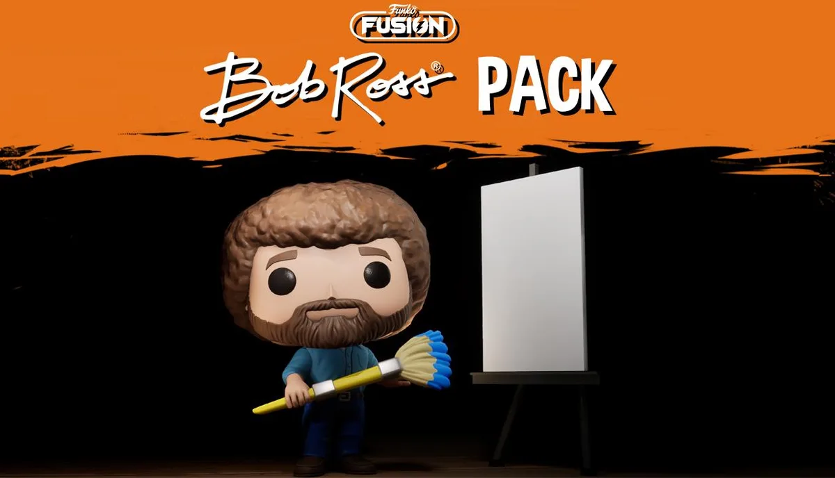 1010 Games Ltd 1010 Games Ltd 81707 Funko Fusion Bob Ross Pack downloadable game — product photo