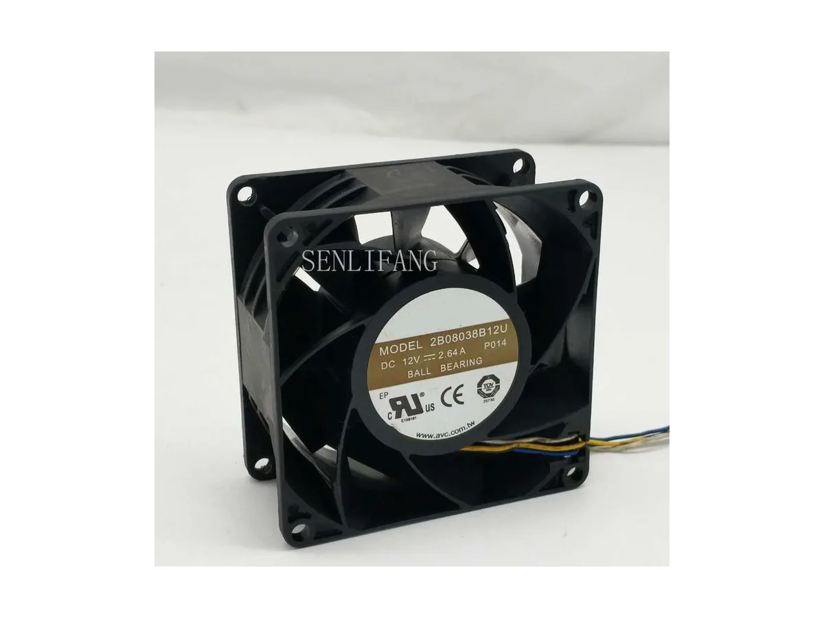 Fans Fans 8038 80x80x38mm 12V 2.64A 4-line case fan — product photo
