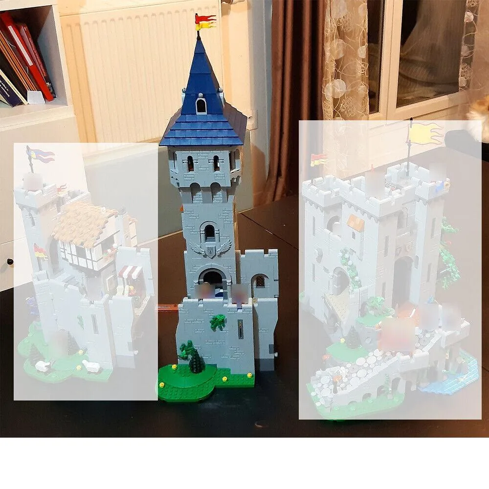 ZITIANYOUBUILD ZITIANYOUBUILD MOC-130733 1845 Parts Donjon Library Chapel Extension 10305 Castle Educational — product photo