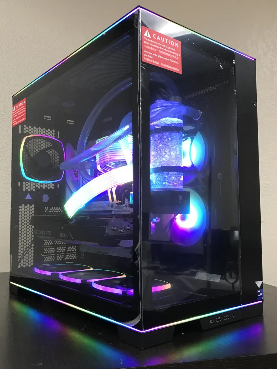PRC PRC Ultimate Water-Cooled Gaming PC Ryzen 9 7950X 32GB 4TB NVMe 10TB HDD Radeon RX 7900 XTX 24GB — product photo