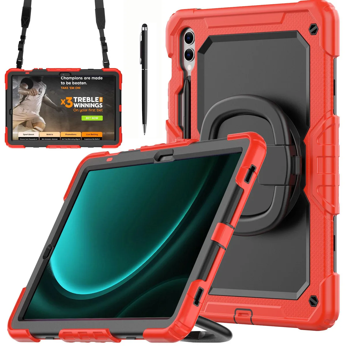 BONAEVER BONAEVER SM-X820/SM-X826B/SM-X828U laptop case Red — product photo