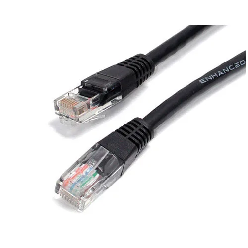 STARTECH STARTECH M45PATCH2BK 2 ft Cat5e network ethernet cable — product photo