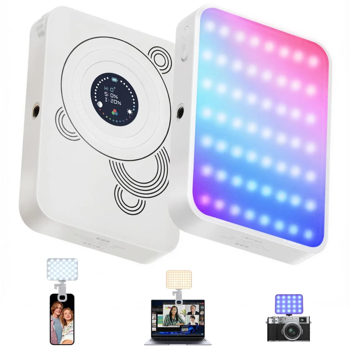  Neewer RGB-PL01 RGB Video Light 100 LED 2700-7500K CRI 96+ 13 Modes — product photo
