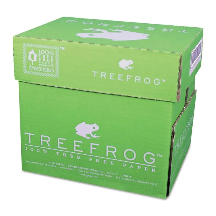 TreeFrog TreeFrog Tree-Free Copy Paper 20-lb 8-1/2 x 11 5000 Sheets Carton 10/CT — product photo
