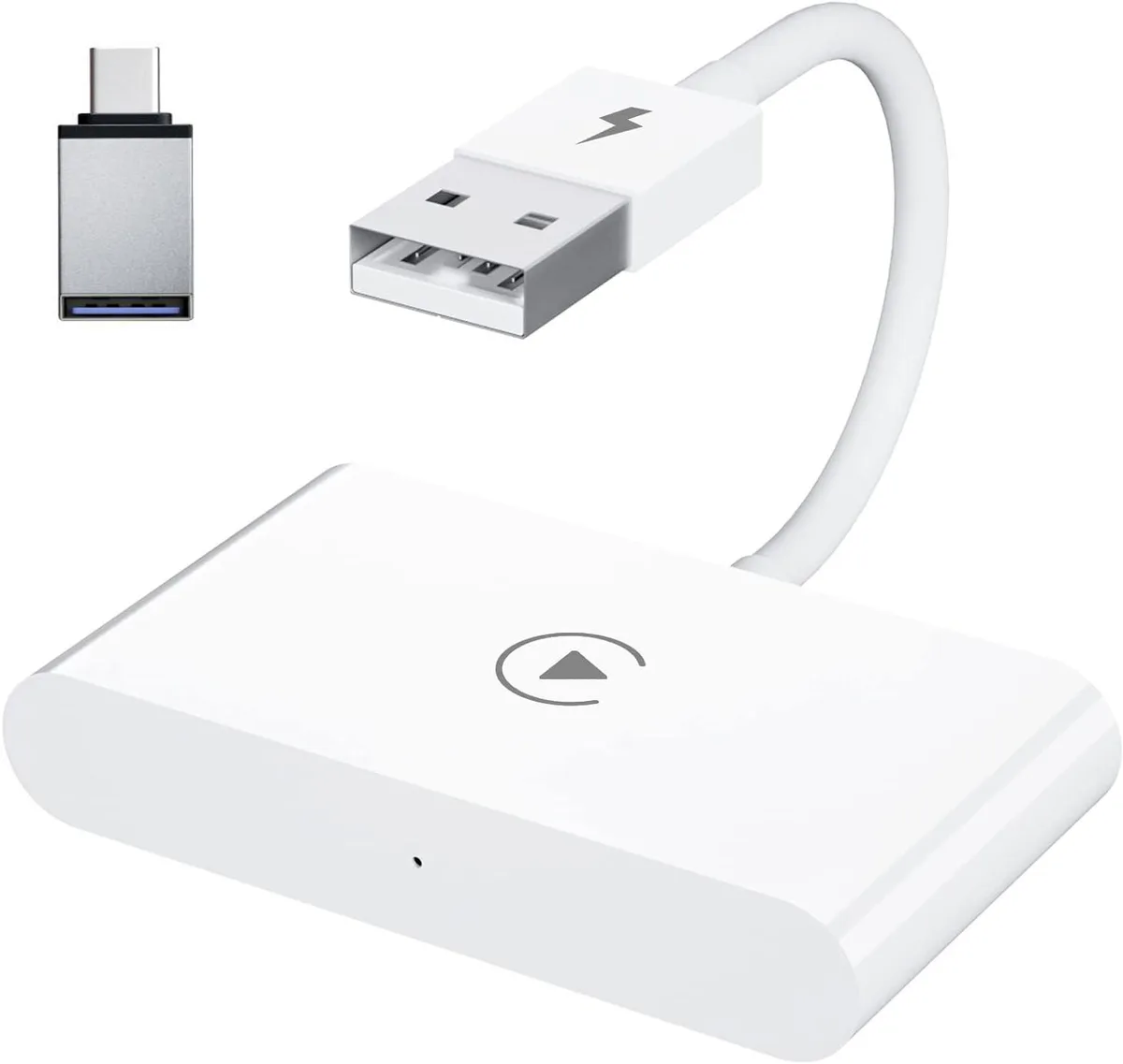 BONAEVER BONAEVER Wireless CarPlay Adapter White USB 2015 iOS 10 — product photo