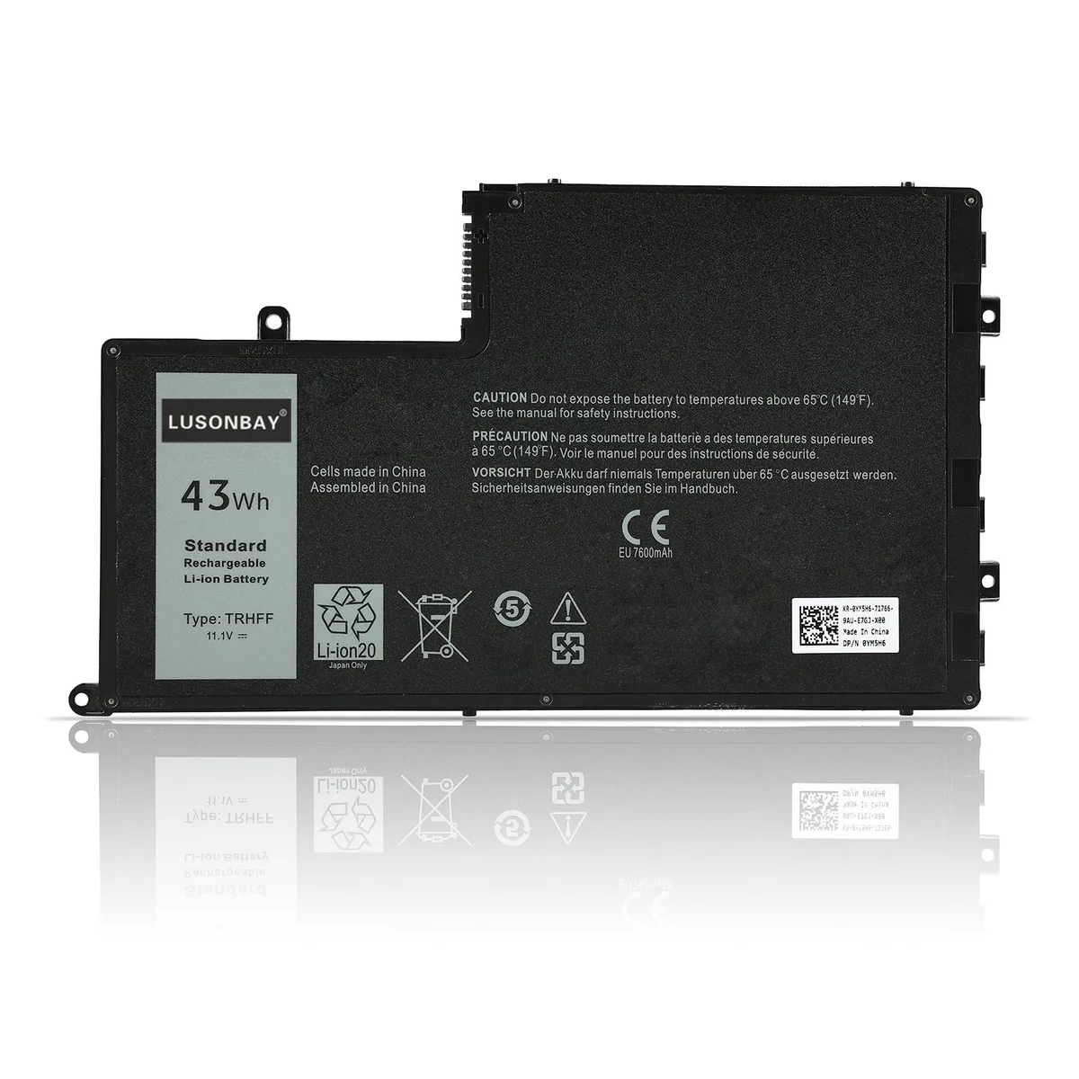 KingSener KingSener TRHFF laptop battery 43WH 11.1V for Dell Inspiron 14-5445 14-5447 14-5448 14-5457 — product photo