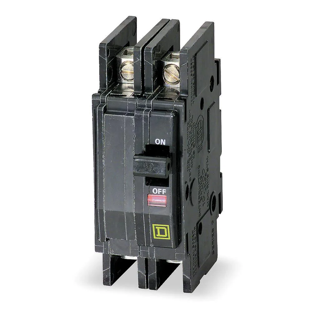 SQUARE D SQUARE D QOU220VH Miniature Circuit Breaker 20A 2 Pole 120/240V — product photo
