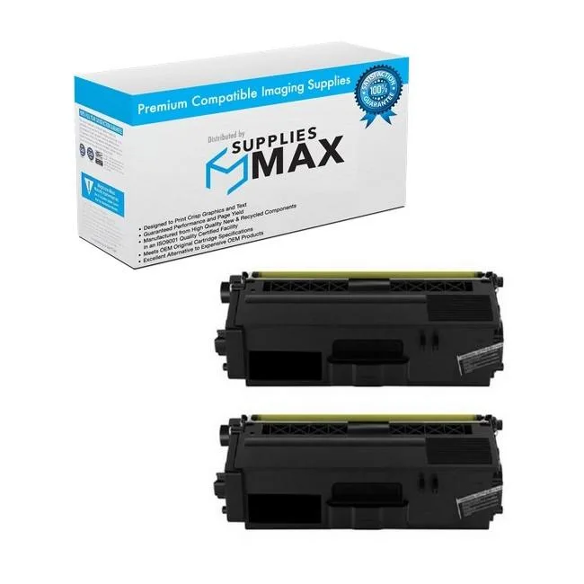 SuppliesMax SuppliesMax BRTTN-3362PK Black Toner Cartridge 2 Pack 4000 Pages — product photo