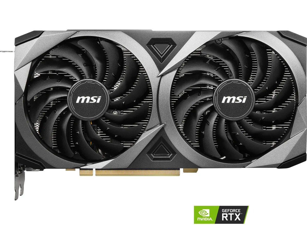 MSI MSI RTX3060TiVENTUS2XOC graphics card — product photo