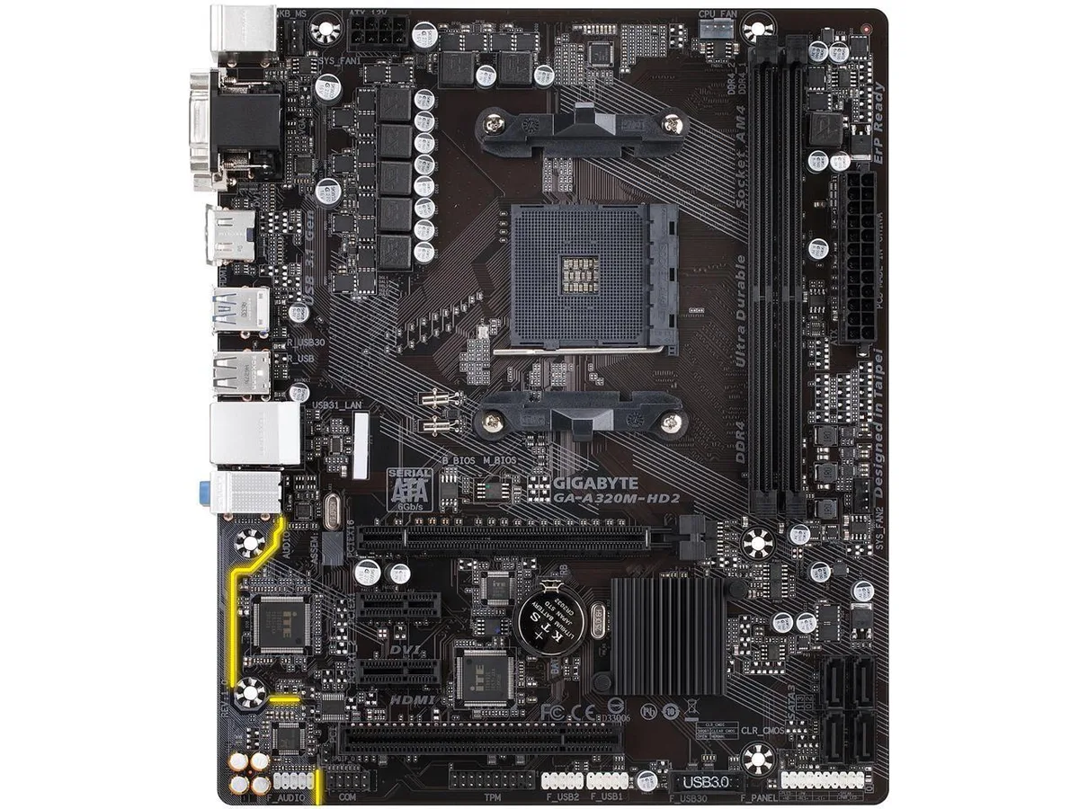 GIGABYTE GIGABYTE GA-A320M-HD2 rev. 1.0 motherboard accessory — product photo
