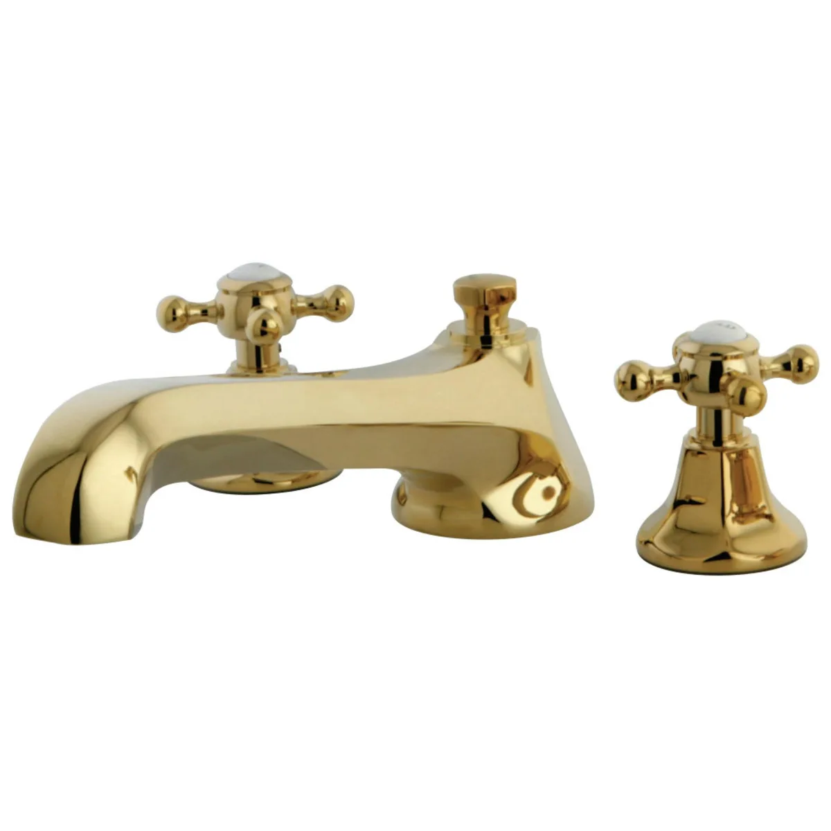 KINGSTON BRASS KINGSTON BRASS KS4302BX Roman Tub Filler Polished Brass bath faucet part — product photo