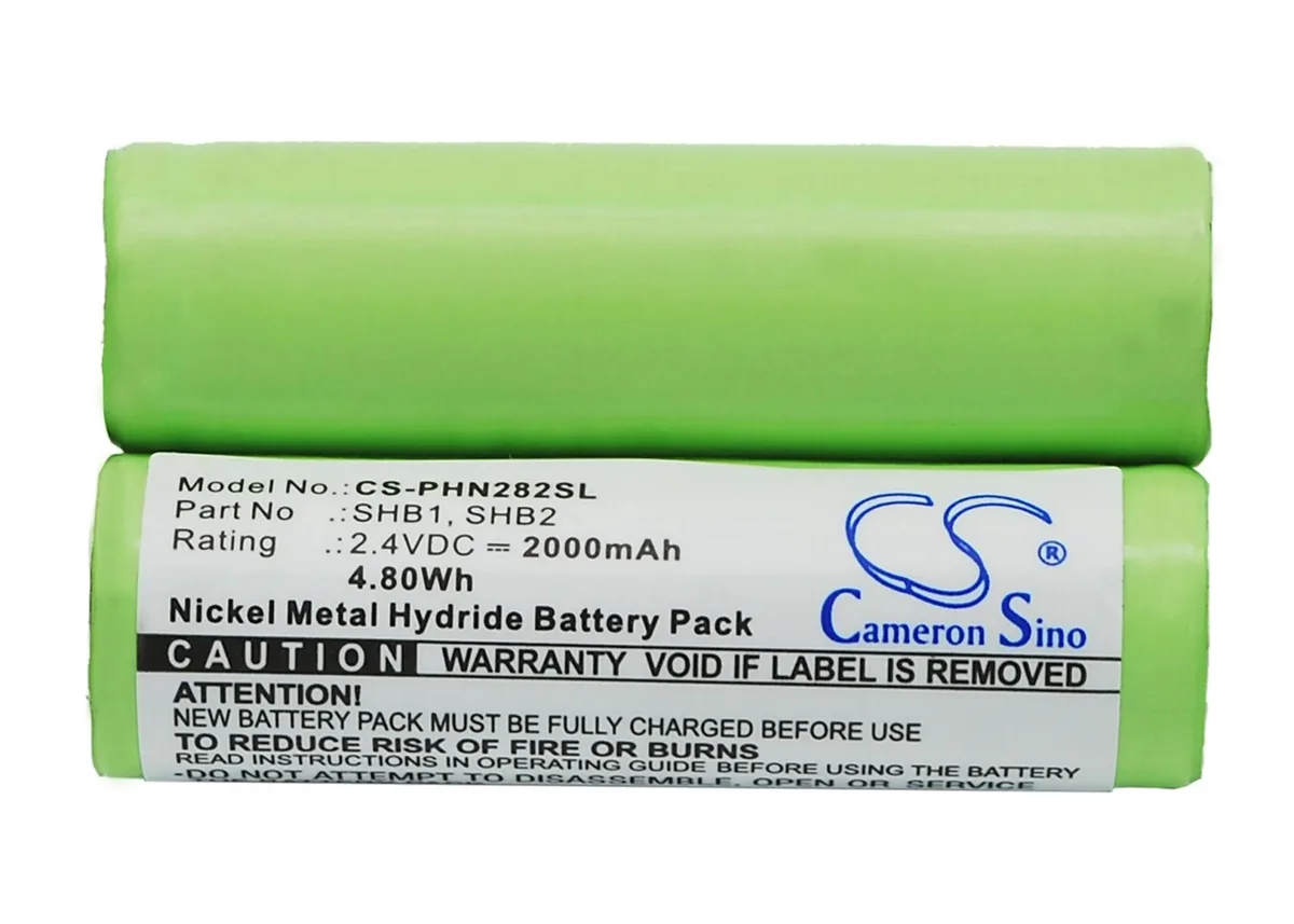 Rectangular replacement battery for RR-3 device