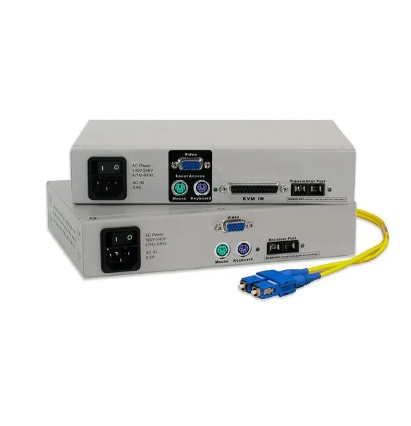 Raritan Raritan FR2000 FiberReach II KVM Extender Kit 1280x1024 @72Hz 10000m single-mode 550m multi-mode 1U half-width — product photo