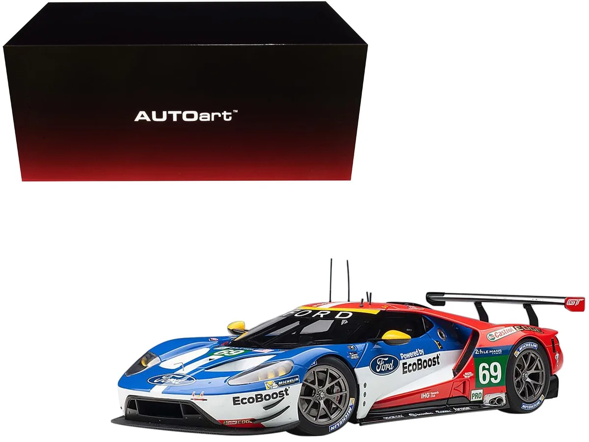 Autoart Autoart Ford GT #69 24H Le Mans 2016 1/18 Vehicle — product photo