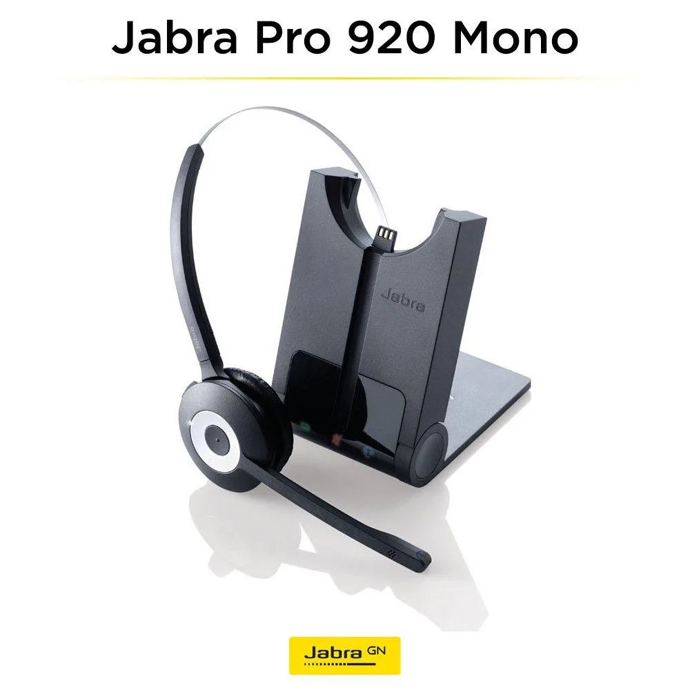 Jabra Enterprise Products Jabra PRO 920 Mono Wireless Headset 920-65-508-105 — product photo