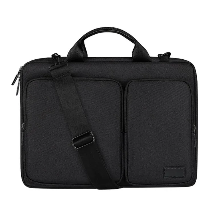 allentian allentian 15.6 inch ST11 Polyester Laptop Bag with Strap Black — product photo