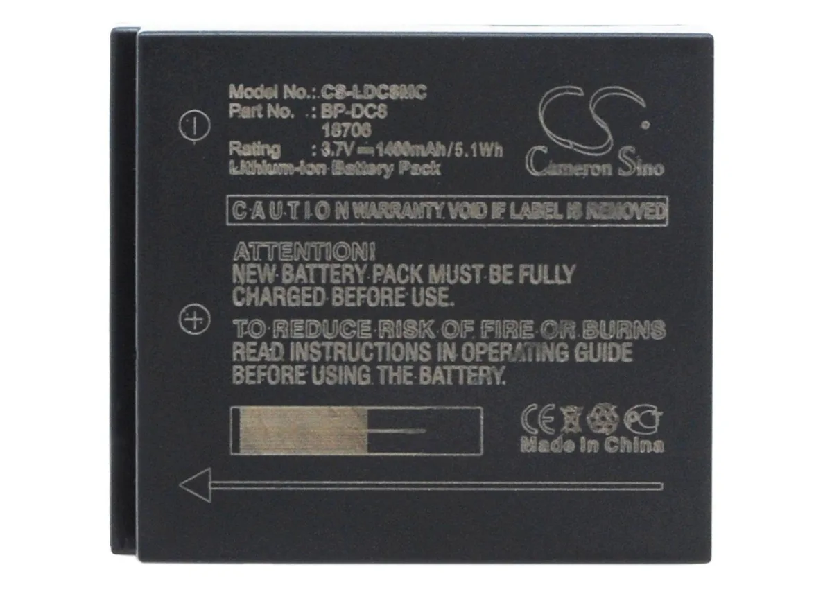  Cameron Sino X1 Battery 1400mAh 3.6V BP-DC8 — product photo