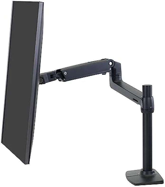 TAURKENAM TAURKENAM Monitor Arm 34 in 25 lbs Tall Pole Matte Black — product photo