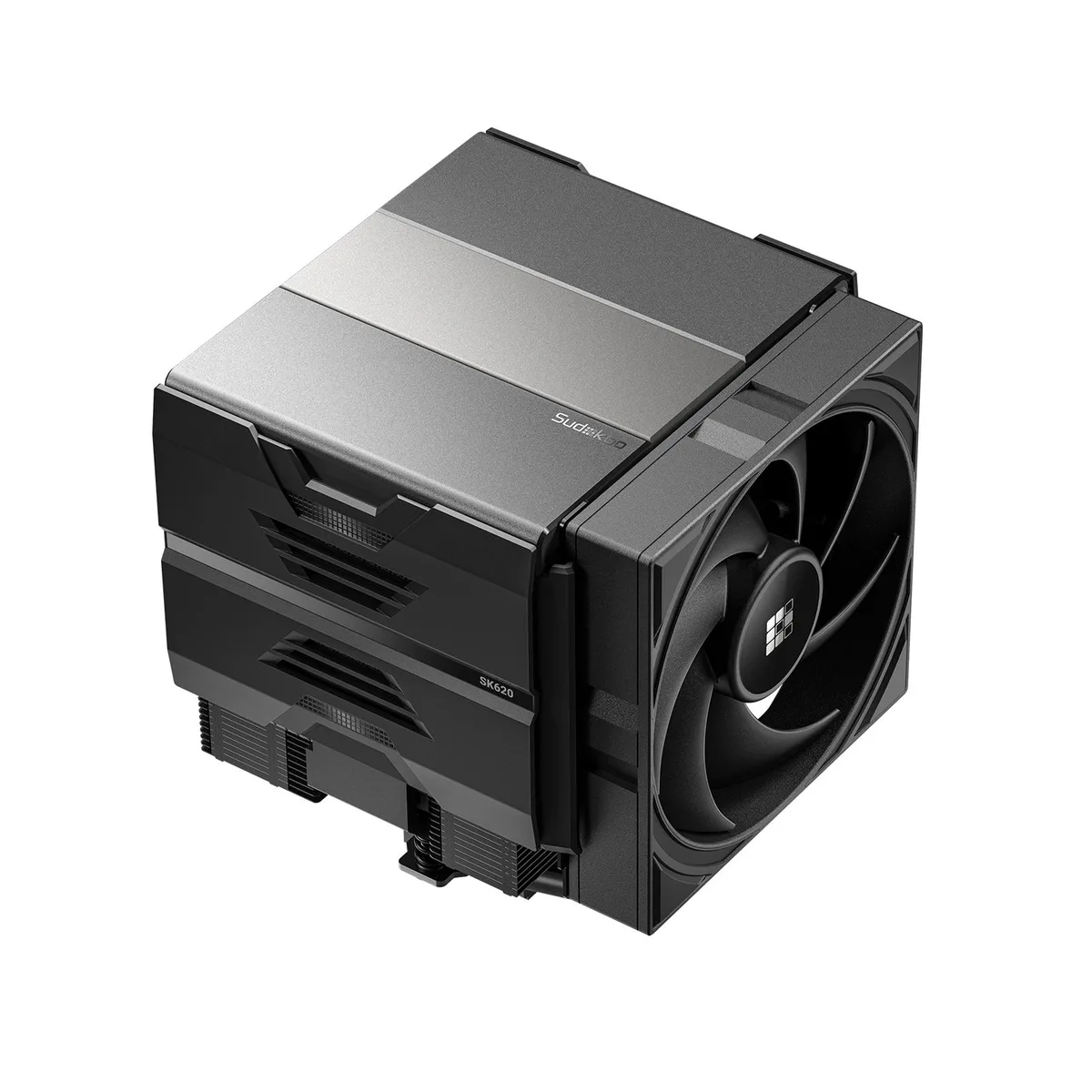 Sudokoo Sudokoo SK620 CPU cooler 6 heatpipes dual tower 120mm FDB PWM fans AM5 — product photo