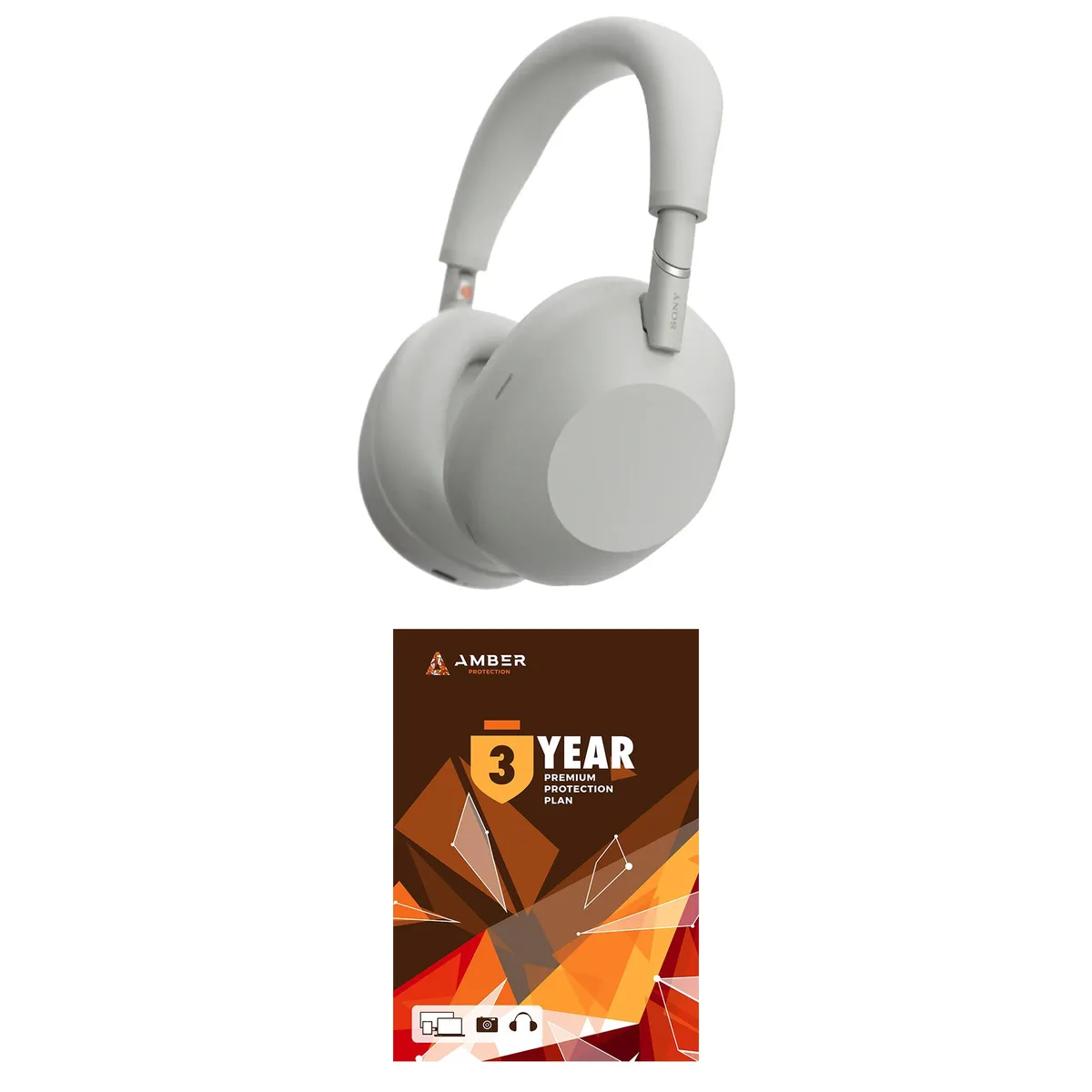 Sony Sony WH-1000XM6/S Silver Noise Cancelling Headphones — product photo