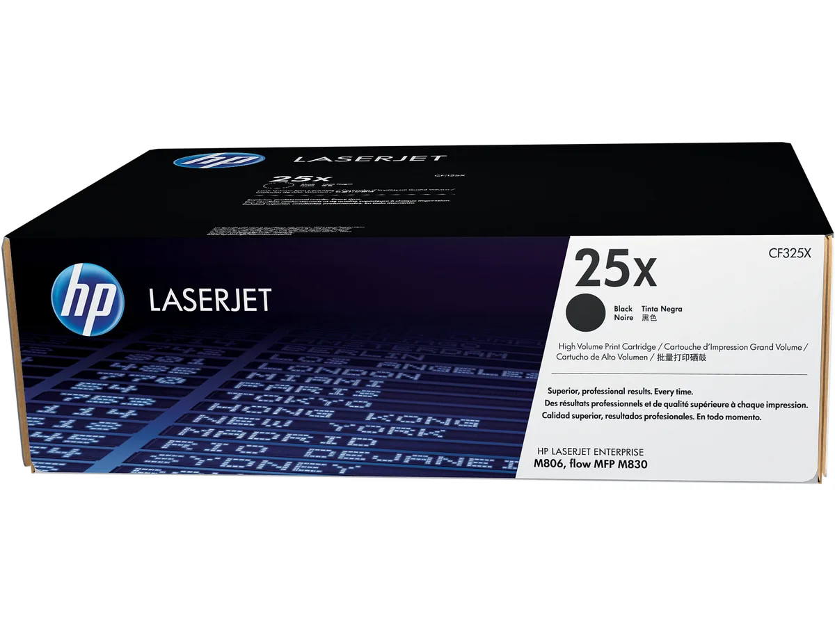 HP HP 25X CF325X High Yield Black Toner Cartridge 40000 Pages — product photo