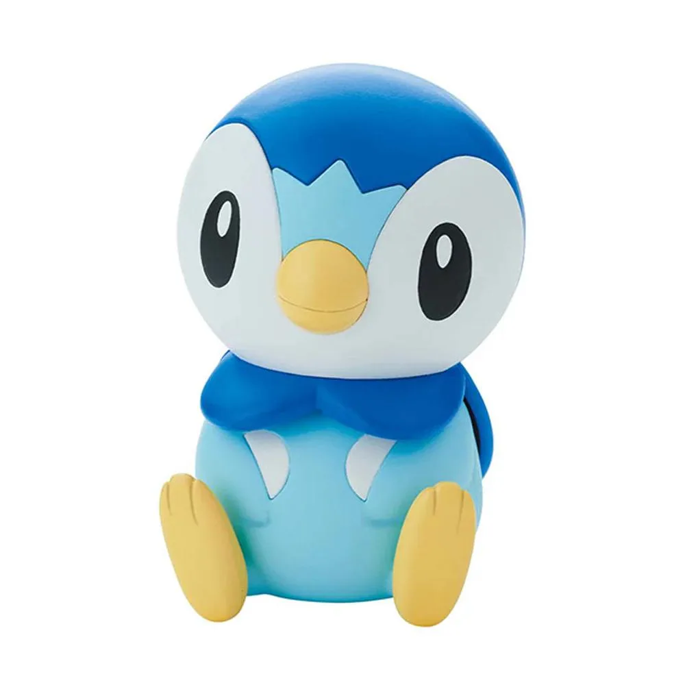 Bandai Bandai Pokemon Model Kit Quick!! 06 Piplup Snap-Fit Figure — product photo