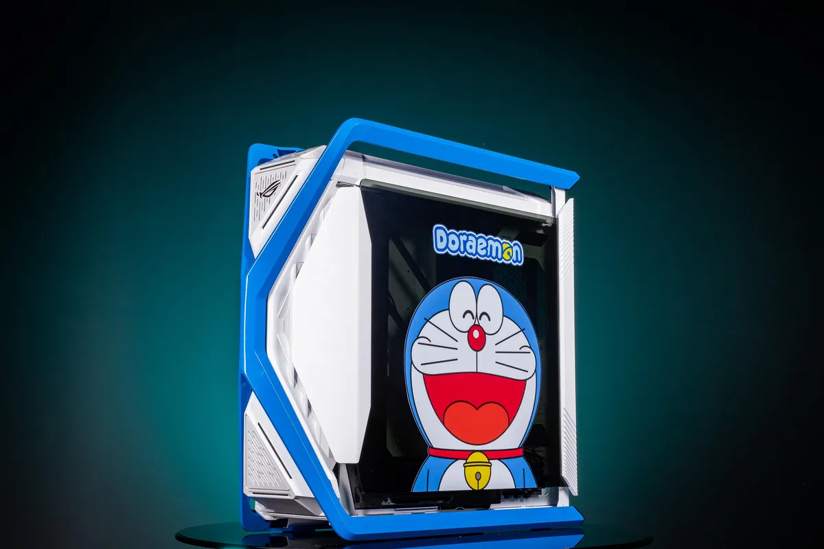 Corn Electronics Corn Electronics GR701 E-ATX PC case Doraemon 420 mm radiator 4 x 140 mm fans — product photo