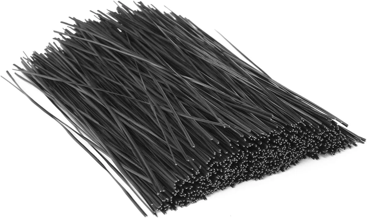 Ennovor Ennovor 1000 pcs 8 inch Black Cable Twist Ties — product photo