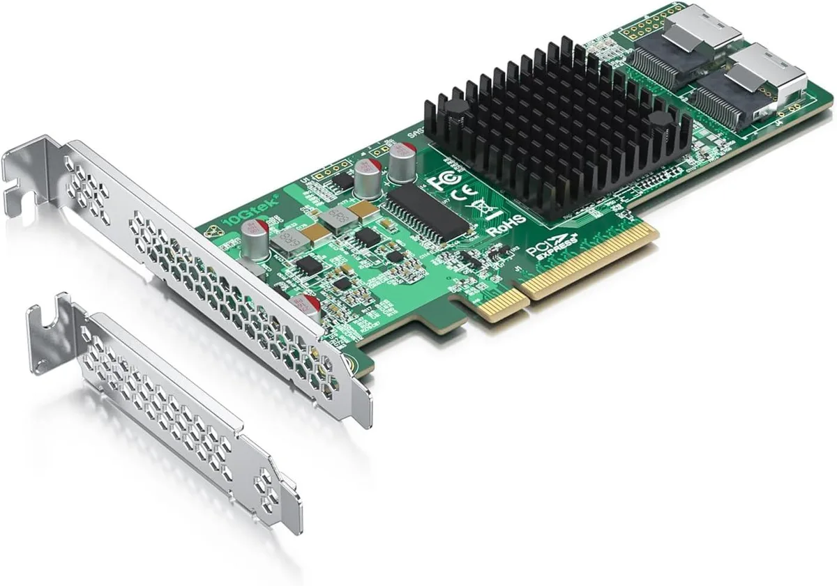 LSI LSI SAS 9211-8i HBA RAID Controller Card — product photo