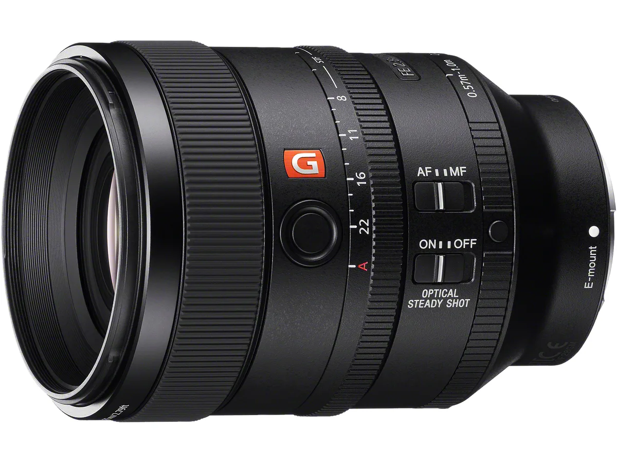 Sony Sony FE 100 mm f/2.8 STF GM OSS camera lens — product photo