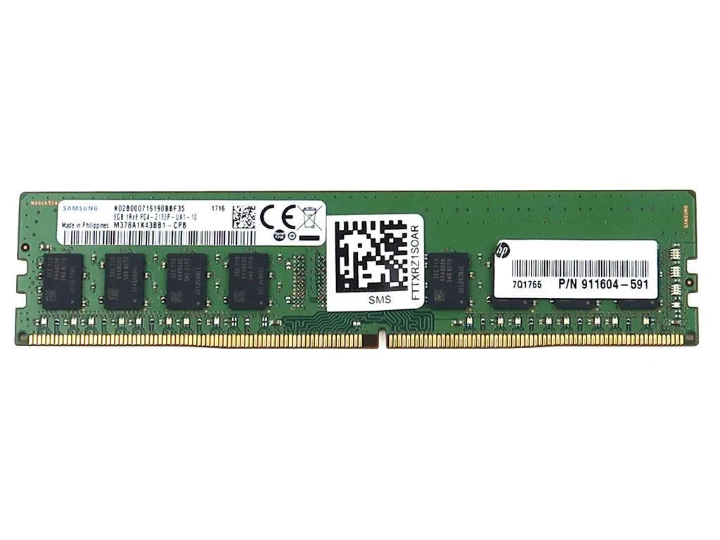 SAMSUNG SAMSUNG M378A1K43BB1-CPB_UA 8GB DDR4 2133MHz 288-Pin CL15 1.2V Desktop Memory — product photo