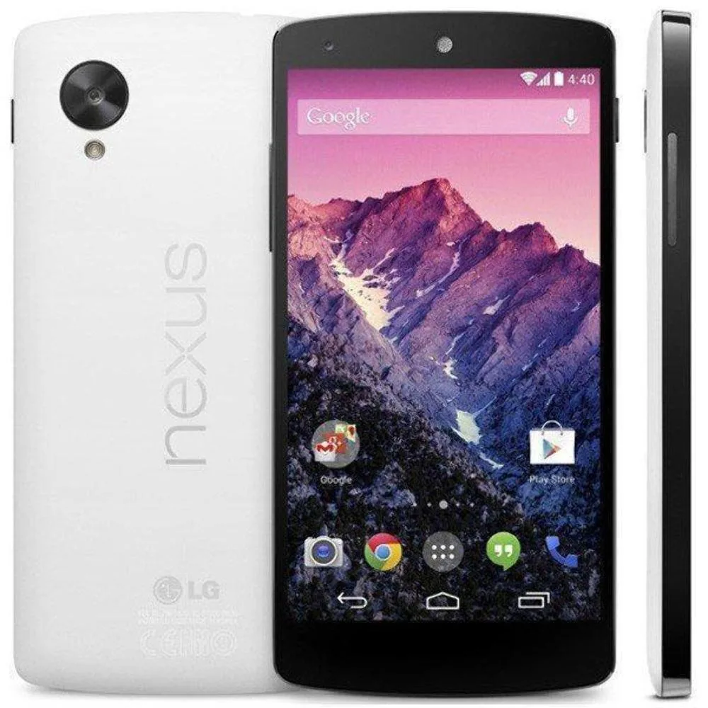 LG Electronics LG Nexus 5X 5.2" 32GB White Prepaid Smartphone — product photo