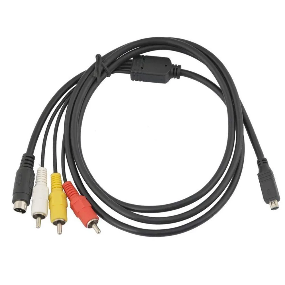 WRIARICH WRIARICH 1.5M 10-Pin AV Cable with S-Video and 3 RCA for Sony Handycam — product photo