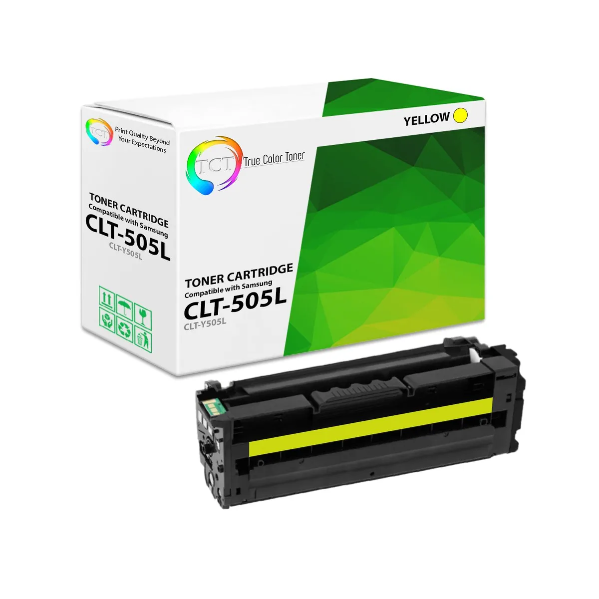 True Color Toner True Color Toner CLT-Y505L Yellow Toner Cartridge 3500 Pages — product photo