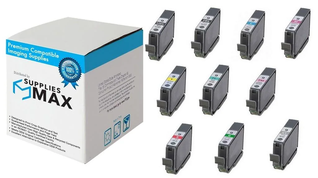 SuppliesMax SuppliesMax Canon 1033B005 Inkjet Combo Pack 10 Cartridges 930 Pages — product photo