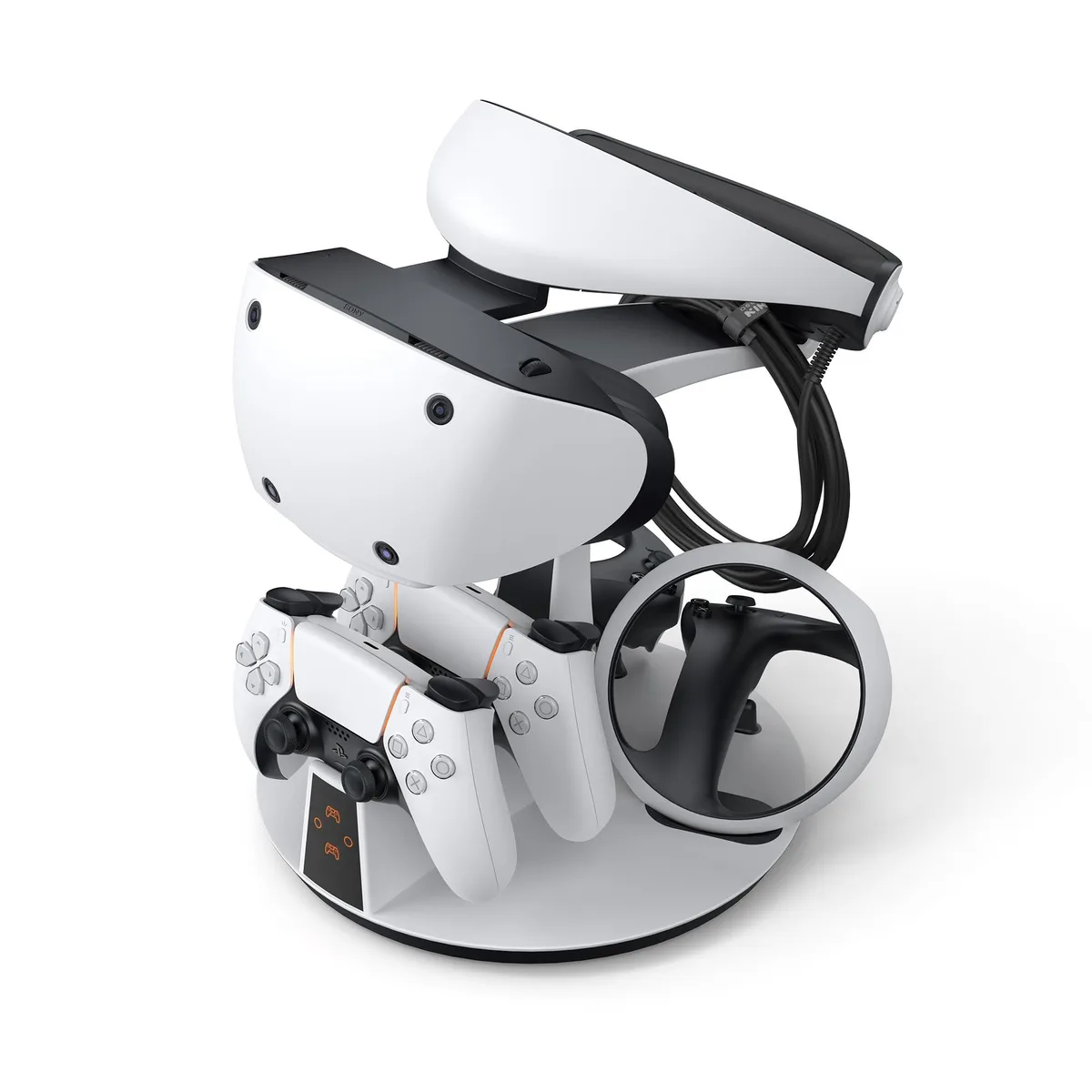  KIWI design PC01 3-in-1 VR charging station for PSVR2 and PS5 — product photo