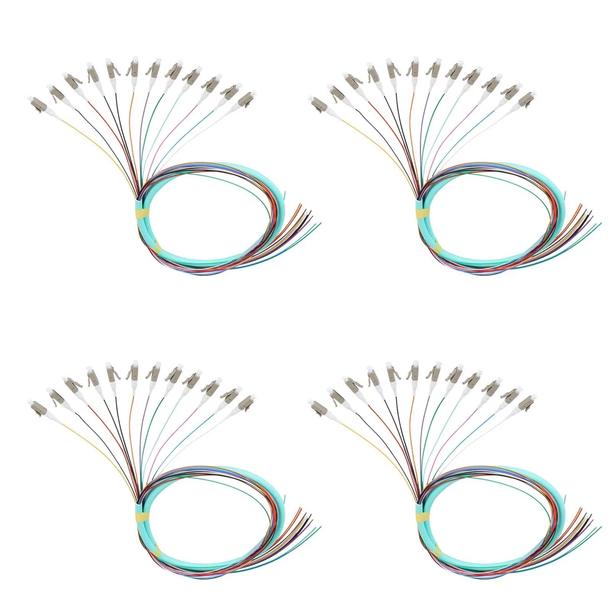 Batianda Batianda 12 Strand LC/OM3 Fiber Optic Pigtail 1.2m 2 in 1 accessory — product photo